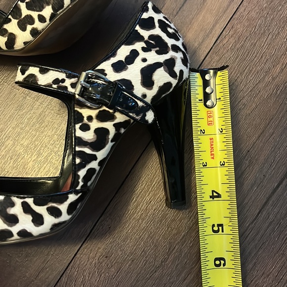 White House black market cow hide heels - Picture 6 of 8